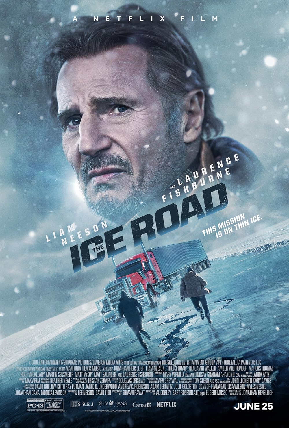 فيلم The Ice Road 2021 مترجم