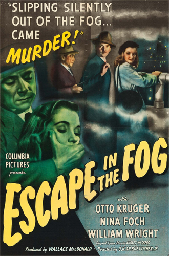 فيلم Escape in the Fog 1945 مترجم